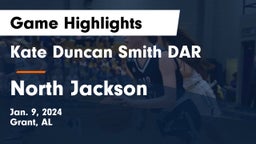 Kate Duncan Smith DAR  vs North Jackson Game Highlights - Jan. 9, 2024