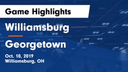 Williamsburg  vs Georgetown  Game Highlights - Oct. 10, 2019