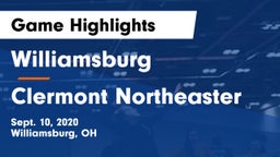 Williamsburg  vs Clermont Northeaster Game Highlights - Sept. 10, 2020