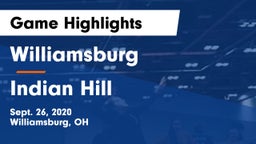 Williamsburg  vs Indian Hill  Game Highlights - Sept. 26, 2020