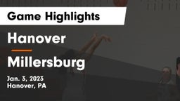 Hanover  vs Millersburg  Game Highlights - Jan. 3, 2023