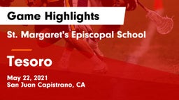 St. Margaret's Episcopal School vs Tesoro  Game Highlights - May 22, 2021