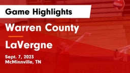 Warren County  vs LaVergne  Game Highlights - Sept. 7, 2023