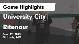 University City  vs Ritenour  Game Highlights - Jan. 27, 2023