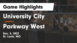 University City  vs Parkway West  Game Highlights - Dec. 5, 2023