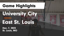 University City  vs East St. Louis  Game Highlights - Dec. 7, 2023