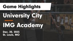 University City  vs IMG Academy Game Highlights - Dec. 20, 2023