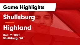 Shullsburg  vs Highland  Game Highlights - Dec. 9, 2021