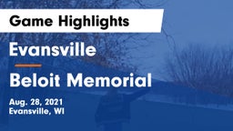 Evansville  vs Beloit Memorial  Game Highlights - Aug. 28, 2021