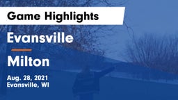 Evansville  vs Milton  Game Highlights - Aug. 28, 2021