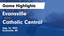 Evansville  vs Catholic Central Game Highlights - Aug. 26, 2022