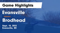 Evansville  vs Brodhead  Game Highlights - Sept. 10, 2022