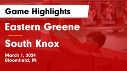 Eastern Greene  vs South Knox  Game Highlights - March 1, 2024