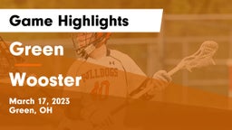 Green  vs Wooster  Game Highlights - March 17, 2023