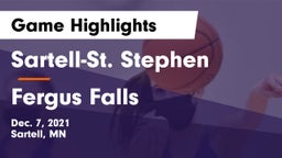 Sartell-St. Stephen  vs Fergus Falls  Game Highlights - Dec. 7, 2021