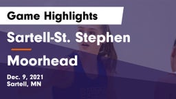 Sartell-St. Stephen  vs Moorhead  Game Highlights - Dec. 9, 2021