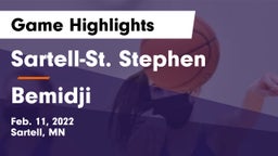 Sartell-St. Stephen  vs Bemidji  Game Highlights - Feb. 11, 2022