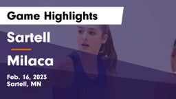 Sartell  vs Milaca  Game Highlights - Feb. 16, 2023