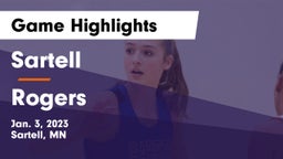 Sartell  vs Rogers  Game Highlights - Jan. 3, 2023