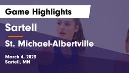 Sartell  vs St. Michael-Albertville  Game Highlights - March 4, 2023