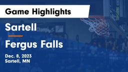 Sartell  vs Fergus Falls  Game Highlights - Dec. 8, 2023