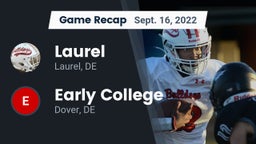 Recap: Laurel  vs.  Early College  2022