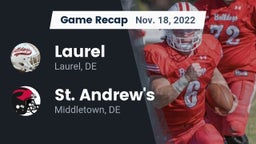 Recap: Laurel  vs. St. Andrew's  2022
