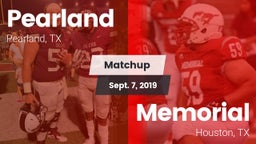 Matchup: Pearland  vs. Memorial  2019