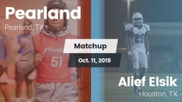 Matchup: Pearland  vs. Alief Elsik  2019