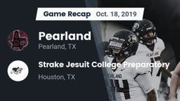 Recap: Pearland  vs. Strake Jesuit College Preparatory 2019