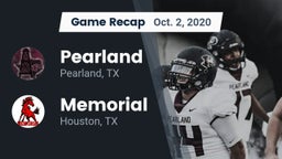 Recap: Pearland  vs. Memorial  2020