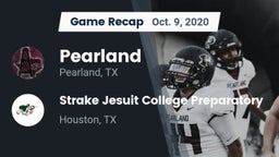 Recap: Pearland  vs. Strake Jesuit College Preparatory 2020