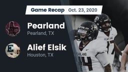 Recap: Pearland  vs. Alief Elsik  2020