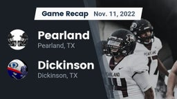 Recap: Pearland  vs. Dickinson  2022