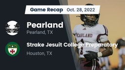 Recap: Pearland  vs. Strake Jesuit College Preparatory 2022