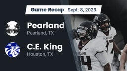 Recap: Pearland  vs. C.E. King  2023
