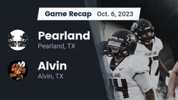 Recap: Pearland  vs. Alvin  2023