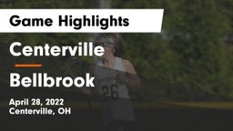 Centerville vs Bellbrook  Game Highlights - April 28, 2022