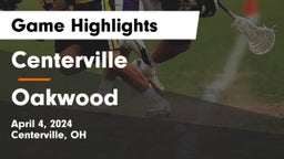 Centerville vs Oakwood  Game Highlights - April 4, 2024