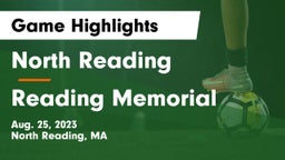 North Reading  vs Reading Memorial  Game Highlights - Aug. 25, 2023