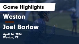 Weston  vs Joel Barlow  Game Highlights - April 16, 2024