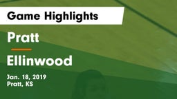 Pratt  vs Ellinwood  Game Highlights - Jan. 18, 2019