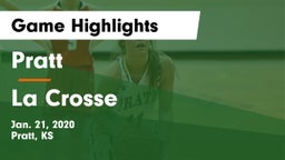 Pratt  vs La Crosse  Game Highlights - Jan. 21, 2020