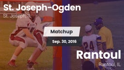 Matchup: St. Joseph-Ogden vs. Rantoul  2016