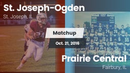 Matchup: St. Joseph-Ogden vs. Prairie Central  2016