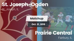 Matchup: St. Joseph-Ogden vs. Prairie Central  2016