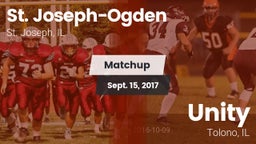 Matchup: St. Joseph-Ogden vs. Unity  2017