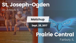 Matchup: St. Joseph-Ogden vs. Prairie Central  2017