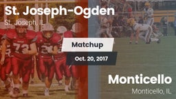 Matchup: St. Joseph-Ogden vs. Monticello  2017