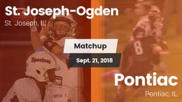 Matchup: St. Joseph-Ogden vs. Pontiac  2018